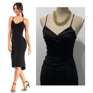 Mexx Black Bodycon Mesh Dress size xsmall